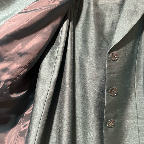 Suit Studio Turquoise Women's Blazer - Picture 9 of 10